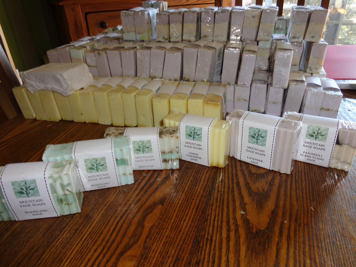 Goat's milk soap with essential oils