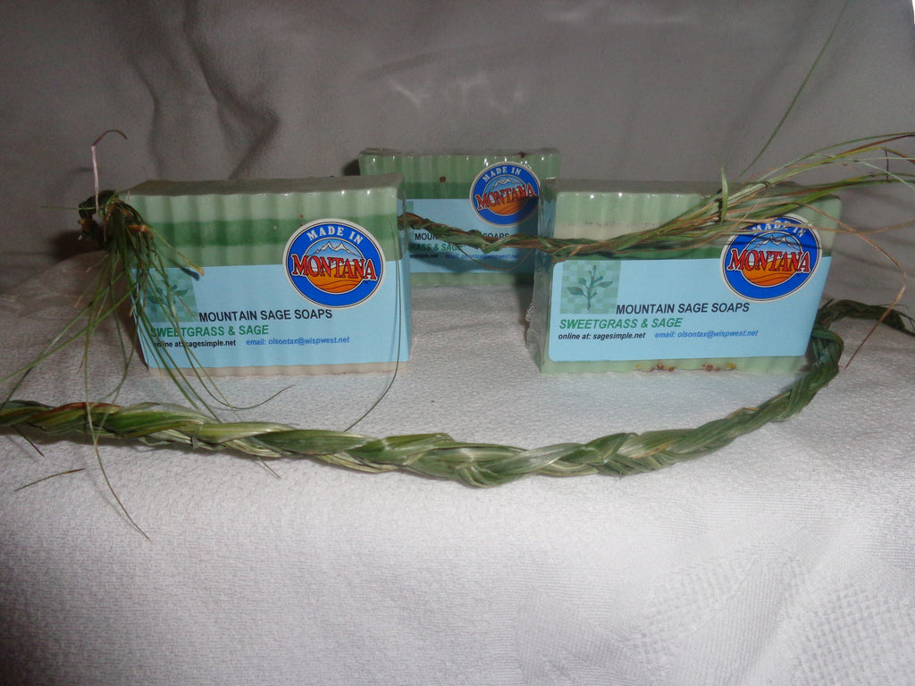 Sweetgrass and Sage Soap